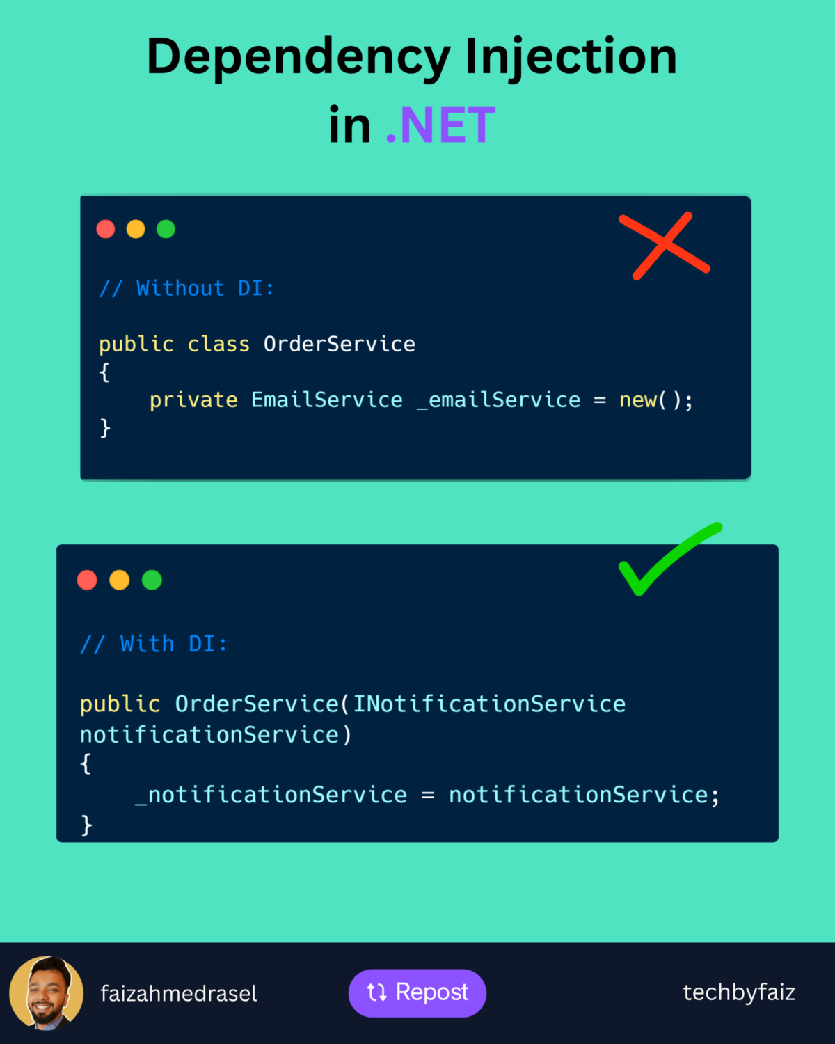 Dependency Injection in .NET: The Key to Maintainable Code