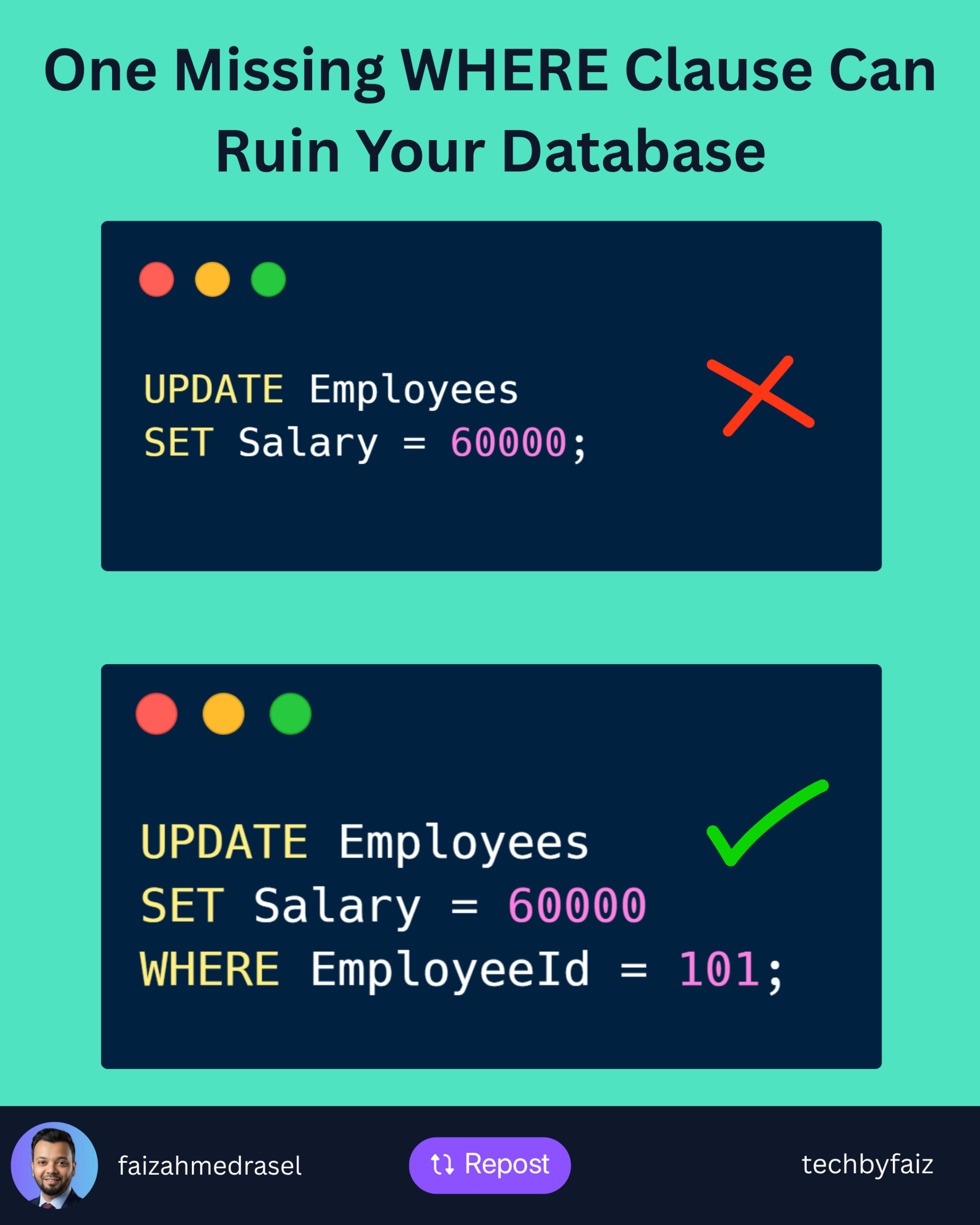 SQL UPDATE: Best Practices Every Developer Should Know